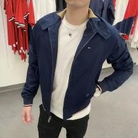 ราคา Tommy Hilfiger Tommy Hilfiger เสื้อแจ็คเก็ตลําลองสําหรับธุรกิจผู้ชายเสื้อแจ็คเก็ตกันลมกันลมมีฮู้ด (27992941691)