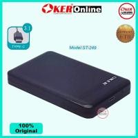 ราคา ⭕️ OKER Online ST-249 Type-C USB3.1 External HDD Enclosure Box SATA กล่องใส่ ฮาร์ดดิส 2.5นิ้ว Harddisk Notebook TypeC (27373470609)