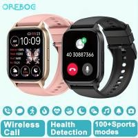 ราคา H9 สมาร์ทวอทช์ โทรเข้าออกได้ สำหรับผู้หญิงผู้ชาย นาฬิกาออกกำลังกาย 100+ โหมดกีฬา วัดการนอน ฟังเพลง ควบคุมกล้อง (29827595903)