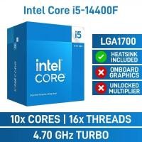 ราคา CPU INTEL CORE i5 14400F (Socket 1700) ของใหม่ พร้อมส่ง แพ็คดีมาก!!! [[[แถมซิลิโคนหลอด พร้อมไม้ทา]]] (29831748206)