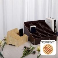 ราคา ส่งจากไทย 12/24/36/48ไม้ กล่องเก็บโทรศัพท์มือถือ ขนาดใหญ่ สําหรับใส่โทรศัพท์มือถือ ใช้ในสำนักงานห้องเรียน (28480510402)