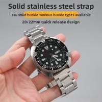 ราคา สายนาฬิกาสแตนเลสขนาด 20 มม./22 มม.- สากลสําหรับ Seiko Submariner 007/เต่าและสมาร์ทวอทช์ | เข็มกลัดพับทนทาน (40160842706)