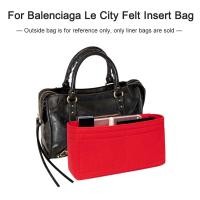 ราคา กระเป๋าด้านในสําหรับ Balenciaga Le City กระเป๋า Felt ใส่กระเป๋าแต่งหน้ากระเป๋าถือกระเป๋าเดินทางแบบพกพากระเป๋าเครื่องสําอาง (28260459813)