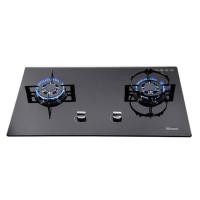 ราคา RINNAI เตาฝัง 2 หัวเตา หน้ากระจกนิรภัย รุ่น RB-712N-GB - BLACK (18291281587)