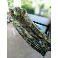 ราคา ลายทหาร เปลผ้าร่มลายพรางหนา2ชั้น เปลสนามสีลายพรางพร้อมถุงเก็บเปลสนามเดินป่าพร้อมเชือกร่มยาว10เมตร (25322128063)