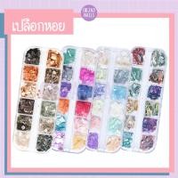 ราคา เปลือกหอยตกแต่งเล็บ กล่องยาว12ช่อง เปลือกหอยแผ่น เงา ละเอียด เกล็ด ตกแต่งเล็บ (4008819496)