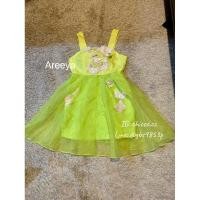 ราคา ชุดออกงานสีเขียวตอง ชุดสีเขียว เดรสสีเขียวอลังการ งานป้ายAreeyaused-m (19171592724)