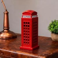 ราคา กล่องโทรศัพท์โบราณสไตล์วินเทจ ทำจากโลหะ พร้อมชั้นวางหนังสือ สำหรับตกแต่งห้องนั่งเล่นหรือสำนักงาน (46351140866)
