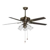 ราคา HomePro พัดลมโคมไฟ 56YFT-006 56 นิ้ว 5 ใบพัด 5 หัว สีทองรมดำ แบรนด์ CARINI (28524312251)