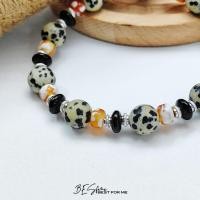 ราคา Dalmatian Jasper Straw DIY Dalmatian Jasper (หินที่พบ) สไตล์การออกแบบเฉพาะ (40913808587)