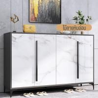 ราคา ตู้รองเท้า ส่งฟรี ชั้นวางรองเท้า ชั้นวางของ ตู้ไม้สีขาวพร้อมขาตั้ง ตู้เก็บของ เคลือบเมลามีน ส่งฟรี (29751539088)