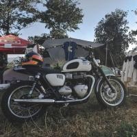 ราคา Dustland Slip-on Exhaust 70s Triumph bonneville T100-T120 ปลายท่อไอเสีย Triumph bonneville T100-T120 (40561505666)