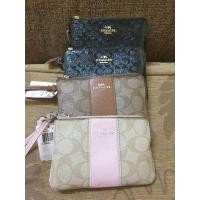 ราคา Coach Double Zip Wristletคล้องมือ 1 ซิปไซส์ S แท้ 100% (15039828436)