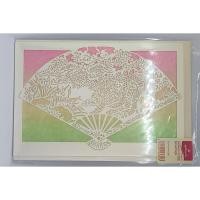 ราคา Sanrio การ์ดอวยพรแบบ 3D รูปพัด การ์ดอวยพรสวยงามจากญี่ปุ่น, การ์ดอวยพรรูปพัด Greetings card (29039809952)