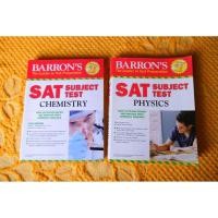 ราคา หนังสือ Barron's SAT chemistry physics หนังสือเรียน หนังสือเตรียมสอบ แนวข้อสอบ ติวเข้ม เคมี (5044337928)
