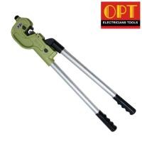 ราคา "OPT" CT-100 คีมย้ำแบบจิก คีมย้ำหัวสายไฟ คีมย้ำหางปลาเปลือย หัวตัวยู แบบย้ำมือ (For non-insulated lugs) (13195296295)