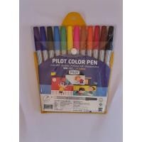 ราคา ปากกาเมจิค Pilot SDR-12C (12สี) (8411234931)