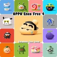 ราคา In Stockfor OPPO Enco Free 4 Case Casing Soft Silicone Trend Cartoon Headphone Case Cover NO.2 (28482773592)