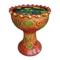 ราคา อ่างน้ำดินเผา 12นิ้ว พร้อมขาตั้ง อ่างเลี้ยงปลา อ่างดินเผาเลี้ยงปลา อ่างปลูกบัว อ่างดินเผาเล็ก รับประกัน 6เดือน (8769533326)