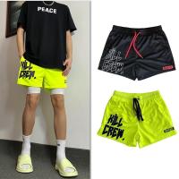 ราคา ใหม่กางเกงขาสั้นทรงหลวมพิมพ์ลายตัวอักษรสไตล์ฮิปฮอปสตรีทอเมริกันฤดูร้อนสําหรับผู้ชายกางเกงวิ่ง (43107317173)