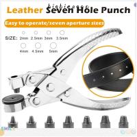 ราคา บิ๊กเบยาโกปหลุมคีมเจาะเจ็ดหลุมเหล็กคาร์บอนหนังเจาะรูอเนกประสงค์รูกลมคู่มือเจาะตาไก่เครื่องมืองานฝีมือ (46751210916)