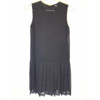 ราคา TA เดรสสั้น ผ้าชีฟอง สีดำ ชุดทำงาน ชุดดำ มือสอง แบรนด์ Uniqlo อก เอว 32 สะโพก 34 ยาว 37 สอบถามเพิ่มเติมได้จ๊ะ (8840921068)