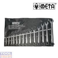 ราคา META ชุดประแจแหวนข้างปากตาย 14ตัว/ชุดเล็ก (7592699183)