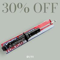 ราคา TOKICO โช้คหน้าดีแม็ก โช๊คอัพหน้า DMAX ALL NEW HILANDER ปี 2012-2015 4WD แก๊ส(ซ้าย/ขวา) TOKICO U35013 คู่ละ/BESNKL (43367198430)