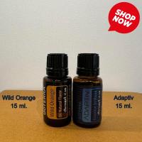 ราคา doTERRA Essential Oils Adaptiv ขนาด 15 ml. + wild Orange ขนาด 15 ml. (28592726032)