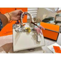 ราคา กล่องของขวัญแบบพับได้ 1 ชิ้น Hermès Bag End Quality esom Leather Same Quality Hermès แต่ละขนาดสินค้า: 25cm (57151504301)