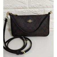 ราคา Coach พอช น้ำตาลเข้ม (1525788840)