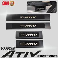 ราคา ชายบันไดพลาสติกสีดำ Yaris ATIV ชายบันไดสแตนเลส สคลัพเพลท โตโยต้า ยาริส เอทีฟ 2023-2025 (ตัวใหม่) Toyota Yaris ATIV (28865359936)