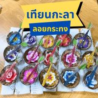 ราคา เทียนลอยกะทง เทียนกระทง เทียนกะลา ลอยกะทง เทียนลอยน้ำ เทียนดอกไม้ สินค้าพร้อมส่ง (21092384199)