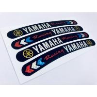 ราคา [8ชิ้น] สติ๊กเกอร์ติดขอบล้อมอเตอร์ไซค์ Yamaha Racing สติกเกอร์ งานฟอยล์ พรีเมี่ยม สะท้อนแสง แต่งวงล้อ ติดล้อแม็ก รถซิ่ง (14848174908)