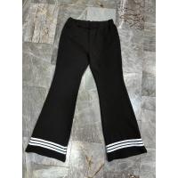 ราคา กางเกงขาม้าผ้ายืดเกาหลี แต่งแถบปลายขา (28629346909)