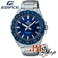 ราคา Casio Edifice นาฬิกาข้อมือผู้ชาย สายสแตนเลส รุ่น EFV-120DB-2AVUDF (หน้าปัดสีน้ำเงิน) (6145975924)