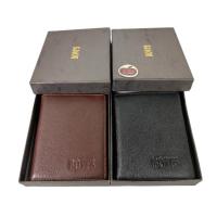 ราคา กระเป๋าสตางค์หนังผู้ชาย, กระเป๋าสตางค์พับหนังแท้, กระเป๋าสตางค์สามพับแบรนด์ (41122704718)