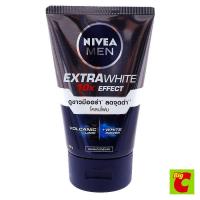 ราคา นีเวีย Men เมน มัดเอ็กซ์ตร้า ไวท์โฟม 100ก.Nivea ExtraWhite MudFoam 100g. (20972373458)