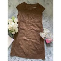 ราคา เดรส Zara แท้ มือสอง เดรสงานสวยผสมหนังเล็กน้อย ผ้าไม่หนามาก มีซับในให้ ด้านข้างเป็นซิบมีกระเป๋า 2ข้าง (10623648306)