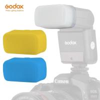 ราคา Godox TT350/V350 Camera Speedlite Flash White Blue Yellow Diffuser Soft Box Case (29973030509)