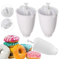 ราคา เครื่องทําโดนัท ที่หยอดโดนัท วาฟเฟิล พิมพ์กดโดนัท พลาสติก น้ำหนักเบา พกพาง่าย #AK-0004 (25094319424)