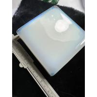 ราคา glass block milk opal White 600 gram 1 pieces พลอย ก้อน สำหรับ ตัดสำเร็จรูป พลอยก้อน กระจก (21971576510)