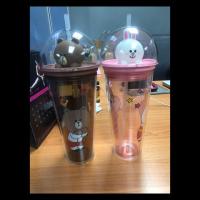 ราคา แก้ว Line Friends 7-11 ฝาโดม (cony) แถมคูปองกดน้ำ (1677890850)