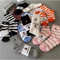 ราคา จัดส่งในประเทศไทยส่งเร็วไว2-3วันถึง จำนวด1คู่ ถุงเท้า A BATHING APE ของแท้100% ถุงเท้าหนานุ่มนิ่มใส่สบาย ไม่ปวดเท้า (24558442816)