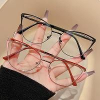 ราคา แว่นตากันแดดสำหรับผู้หญิง แบบหรูกว่า กรอบโลหะ กันแสงสีฟ้า (26141180797)