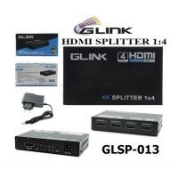ราคา GLINK HDMI Splitter 1:4 V1.4 GLSP-013 กล่องแยกจอ แยกสัญญาณ1ออก4 4K FULL HD 1080P (7663278617)