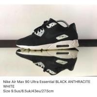 ราคา Nike Air Max 90 Ultra Essential BLACK ANTHRACITE WHITE (380719096)