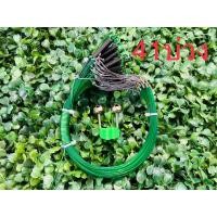 ราคา ครืนดักนกกวัก 41 บ่วง (สีเขียว) แถมกระดิ่ง บ่วงแขวนดักนกกวัก ที่ดักนกไก่นา บ่วงหมุนได้ บ่วงกว้างประมาณ4นิ้ว (19132516849)