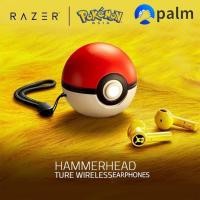 ราคา ☈♣(พร้อมส่ง) Razer Hammerhead Pokemon Pikachu TWSหูฟังไร้สาย True Wireless หูฟังบลูทูธไร้สาย Limited Edition (10297928839)