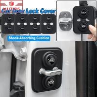 ราคา Chery รถล็อคประตูหัวเข็มขัดฝาครอบป้องกัน ประตูโช้คอัพเบาะ ป้องกันการชนกัน ฉนวนกันเสียง ซิลิโคนรถประตูล็อคฝาค Tiggo 5x 8 7 Pro 4 Omoda 5 E5 TJ-1 Face QQ EQ1 EV 2025 (43501942487)